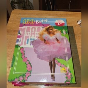 Vintage 1991 Mattel  Barbie 100 Piece Puzzle